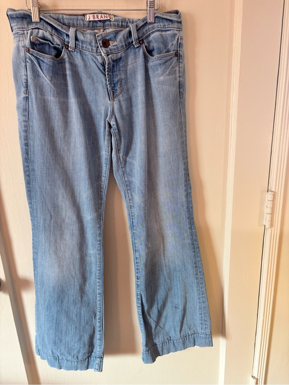 J Brand Light Blue Wide Leg Jeans